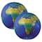 Replogle Globes 12" Inflatable Topographical Globe, 2ct.